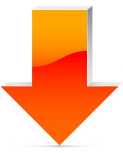 big orange arrow 